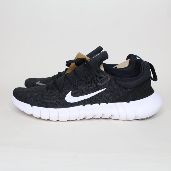 Nike Free Run 5.0 Next nature Men\'s Size 10 Black White Running Shoes CZ1884 001 main image 5
